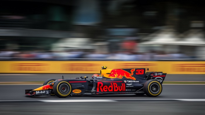 Max Verstappen's Red Bull Racing Formula 1 car