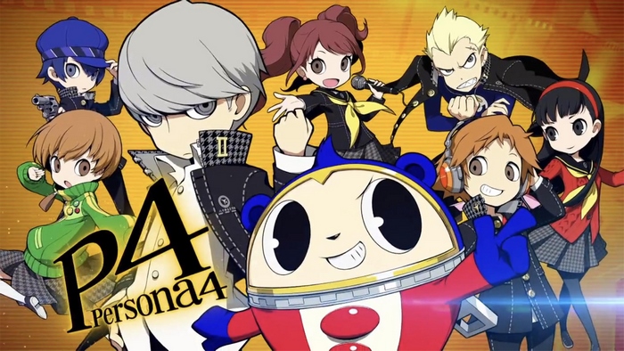 Persona 4 characters in Persona Q2 style