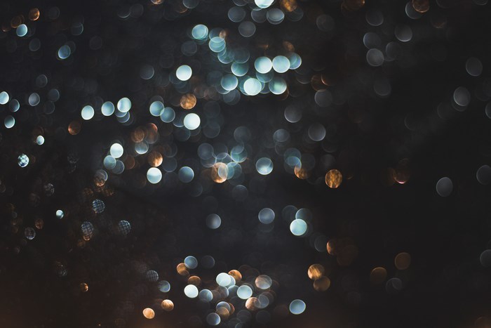 Dark Bokeh Lights