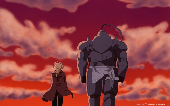 Alphonse Elric and Edward Elric from Fullmetal Alchemist
