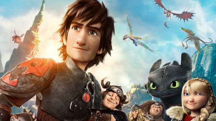 Hiccup and Toothless from How to Train Your Dragon 2