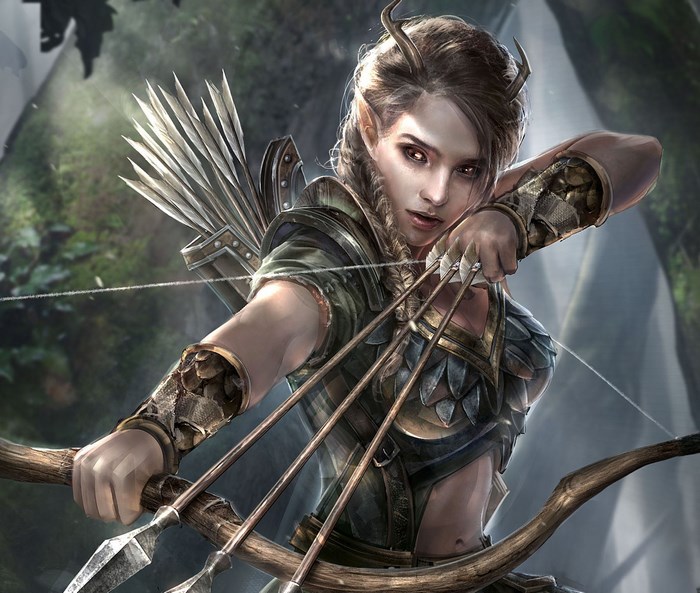 Elf Archer from The Elder Scrolls Legends