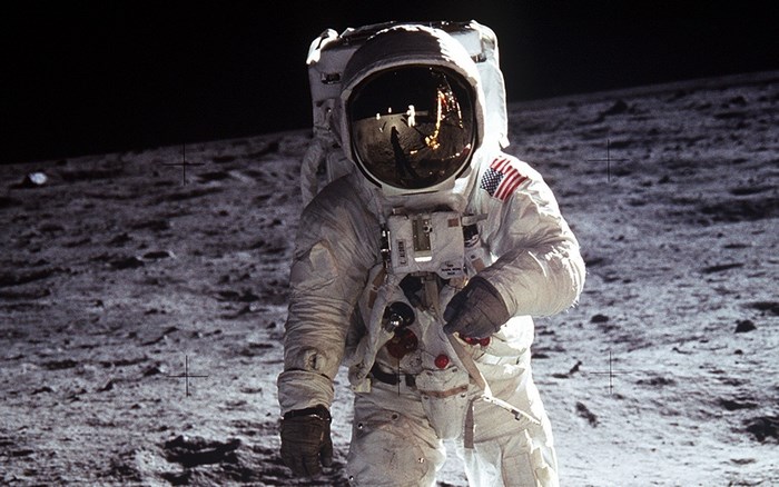 Astronaut on the Moon, Apollo 11