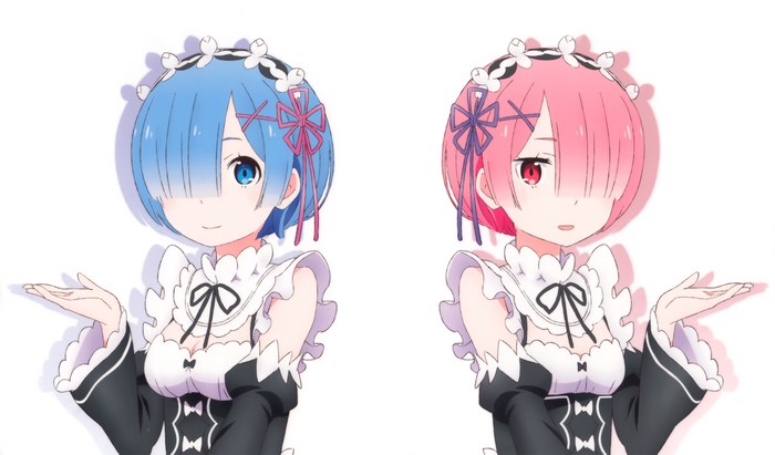 Rem and Ram from Re:Zero