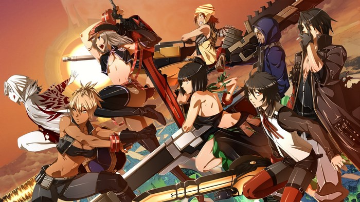 God Eater characters in action