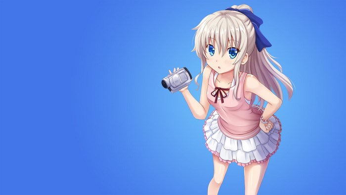 Charlotte Nao Tomori holding a video camera