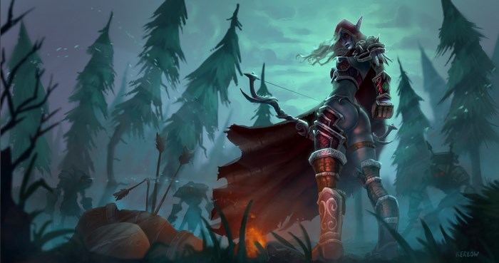 Sylvanas Windrunner from World of Warcraft