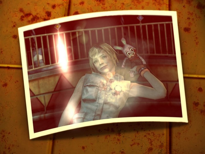 Heather Mason with Rabbit Plush from Silent Hill 3