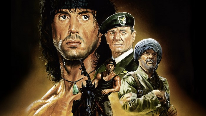 Rambo III Poster with Sylvester Stallone