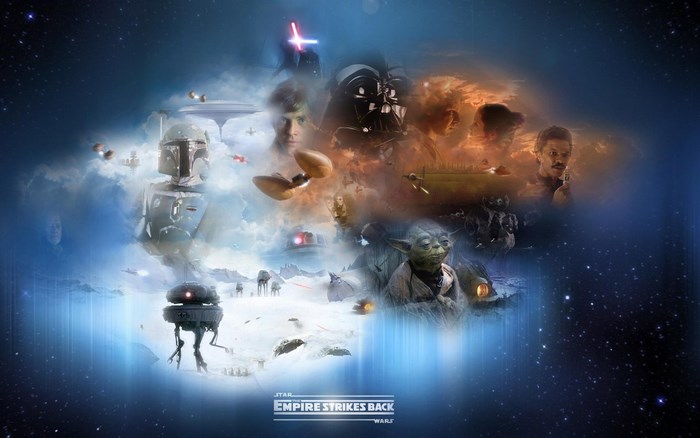Star Wars Episode V The Empire Strikes Back Collage