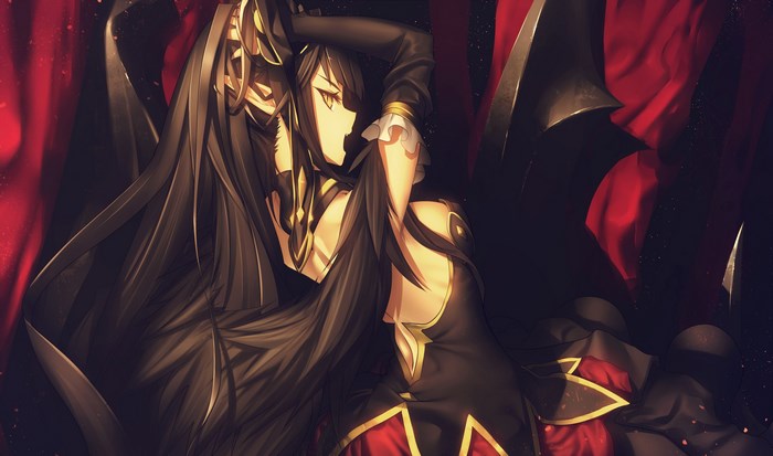 Fate/Apocrypha character in black and red outfit