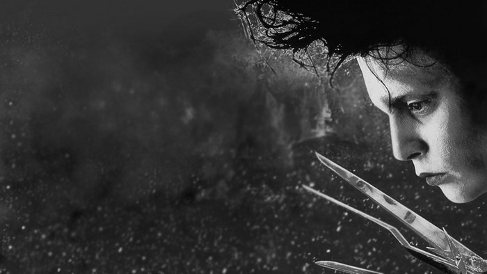 Edward Scissorhands Close-up