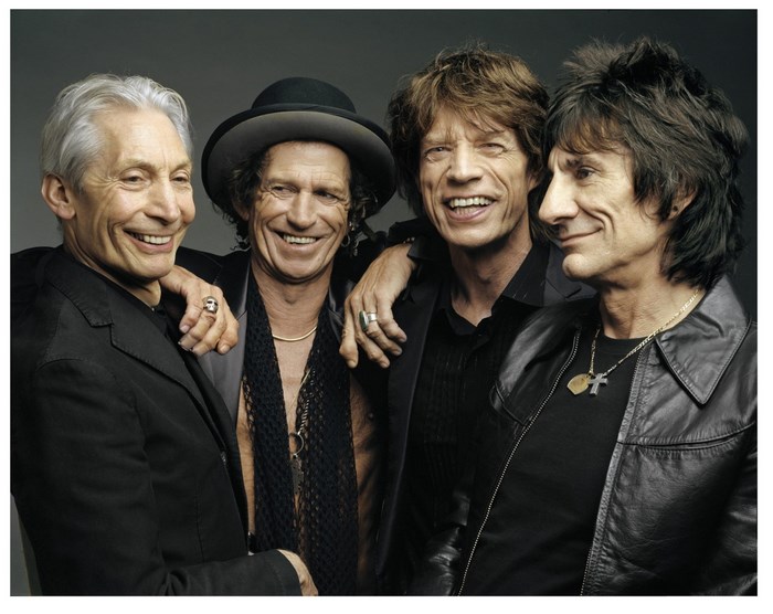 The Rolling Stones band members portrait