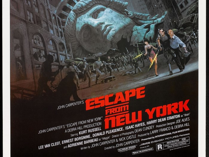 Escape from New York movie poster