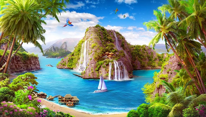 Free Computer Fantasy Scene