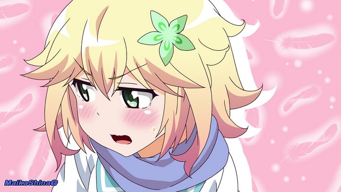 Gabriel Dropout Anime Girl with Flower