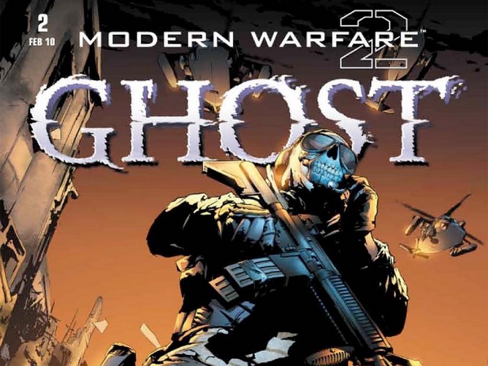 Ghost from Modern Warfare 2 Comic Issue 2