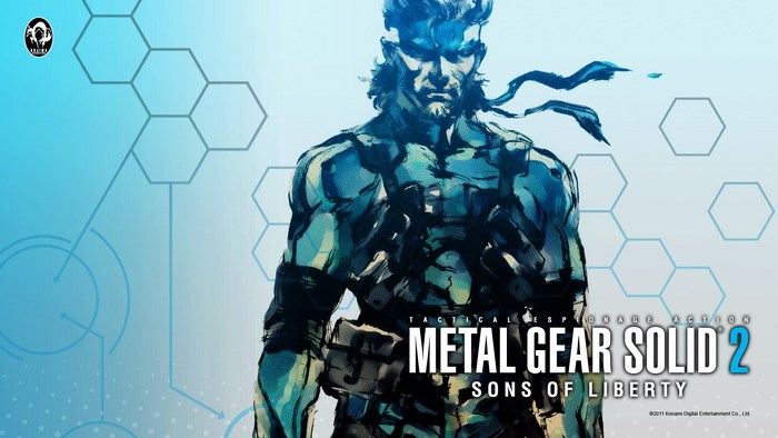 Solid Snake from Metal Gear Solid 2: Sons of Liberty