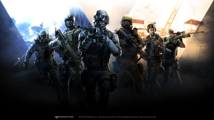 Soldiers from Cross Fire game