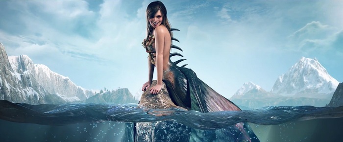 Mermaid from The Witcher 3