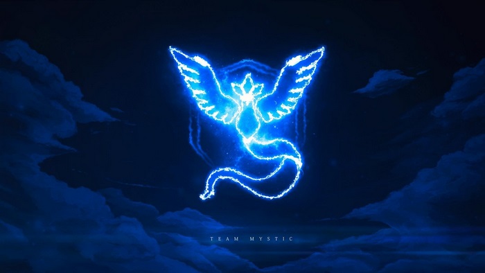 Team Mystic logo from Pokemon Go