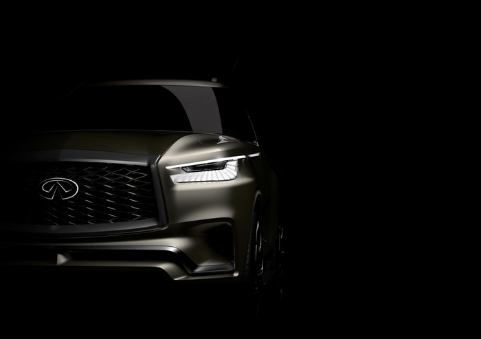 Infiniti QX80 Monograph concept car front view