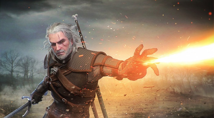 Geralt of Rivia from The Witcher 3 Wild Hunt 4K