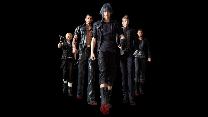 Final Fantasy XV characters in 4K