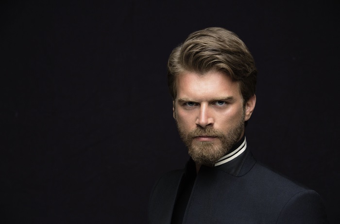 4K Portrait of Kivanc Tatlitug in Dark Jacket