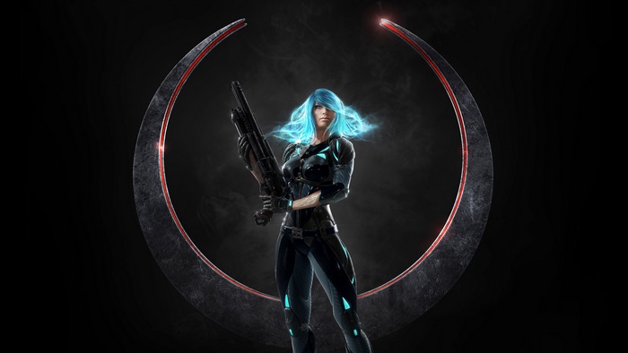 Anja from Quake Champions 4K