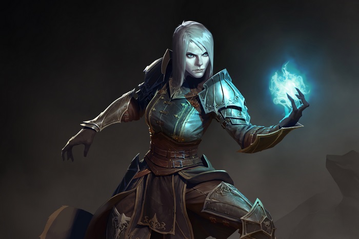 Sorceress from Diablo 3 4K