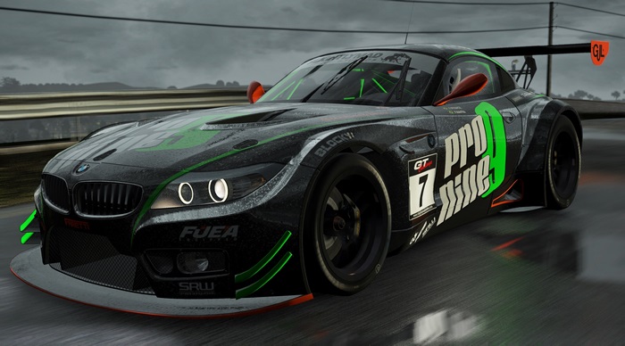 BMW Z4 GT3 race car in Project CARS 4K