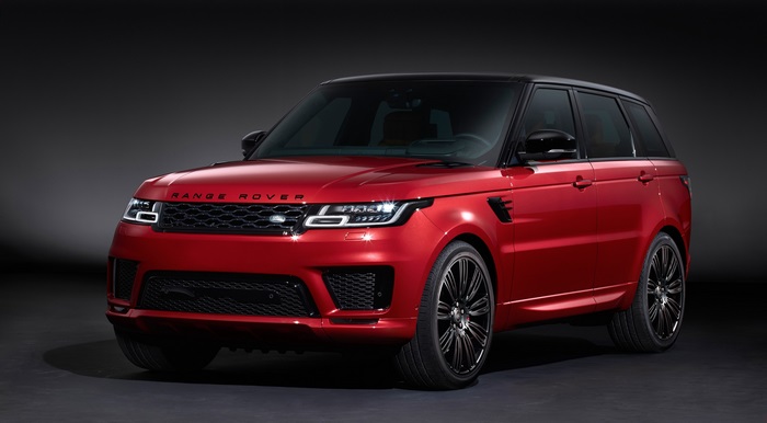 Red Range Rover Sport Autobiography 4K