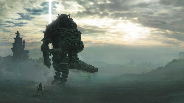 Wander and the Colossus from Shadow of the Colossus 4K