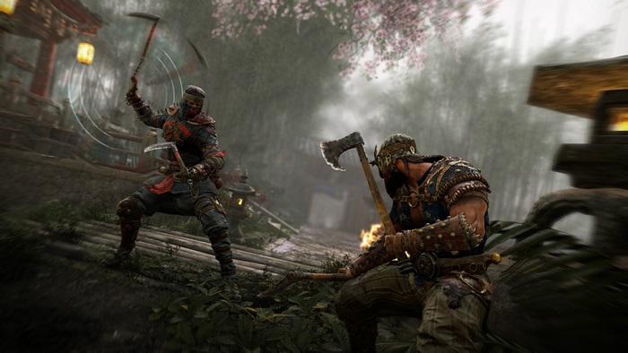For Honor 4K: Two warriors fighting