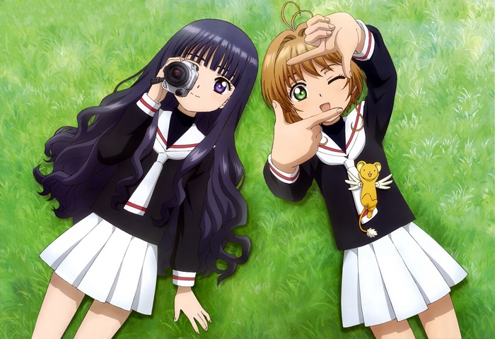 Cardcaptor Sakura 4K Anime Girl on Grass