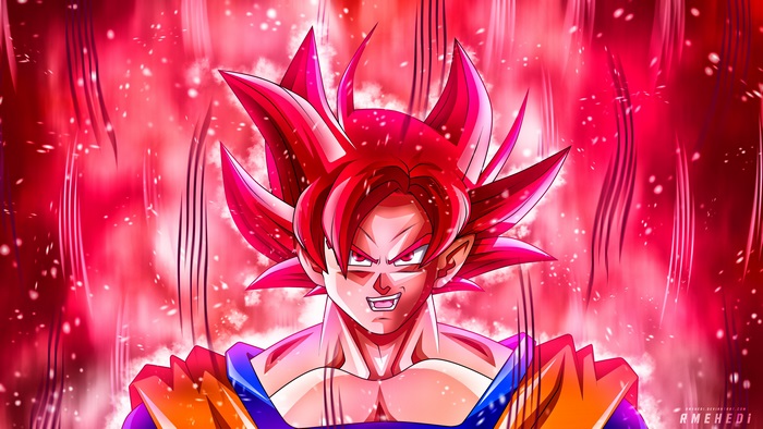 Dragon Ball Super Goku Super Saiyan God 4K