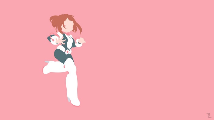 My Hero Academia 4K Deku Action Minimalist