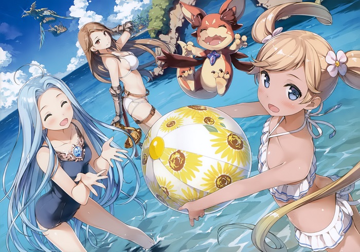 Granblue Fantasy 4K Summer Beach