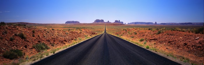 Monument Valley Road Landscape