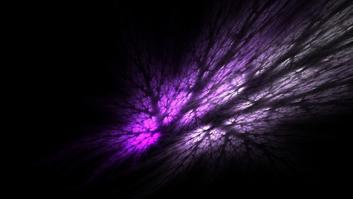 Abstract Purple and Black Light with Shadow
