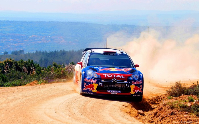 Citroen DS3 Red Bull Total Rally Car