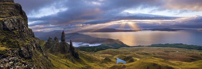 Sunrise over the Old Man of Storr, Isle of Skye, Scotland