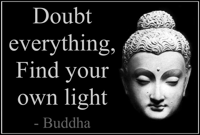 Quote by Buddha about finding your own light