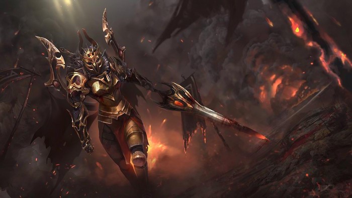 Legion Commander from Dota 2