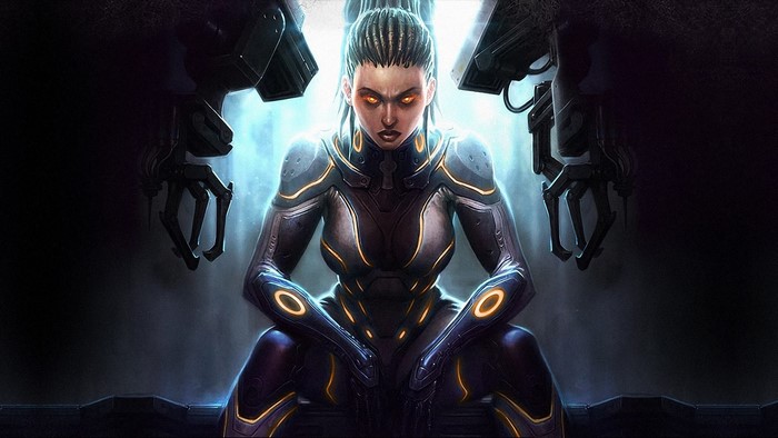 Sarah Kerrigan from Starcraft II