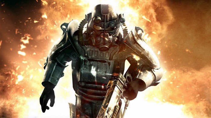 Power Armor Soldier from Fallout 3
