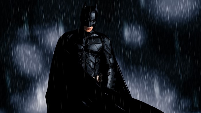 Batman in the Rain