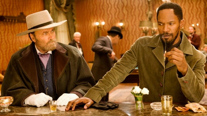 Django Unchained Jamie Foxx and Christoph Waltz