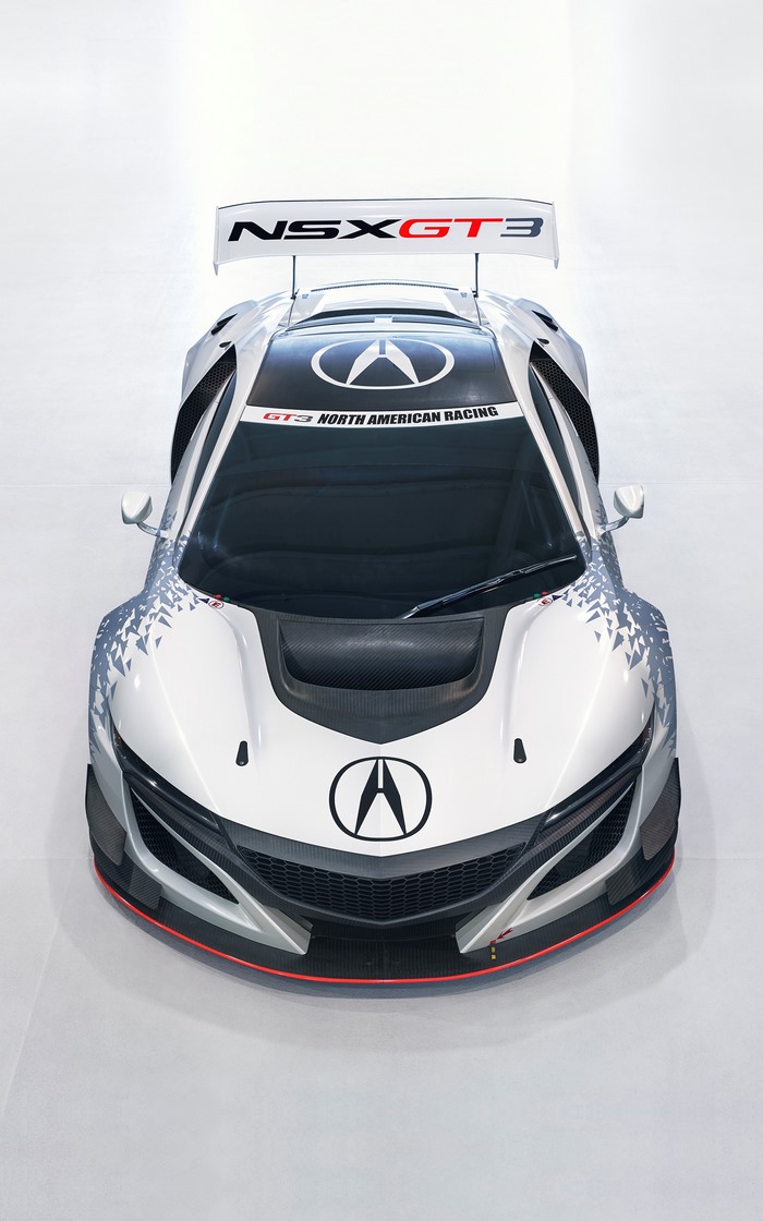 Acura NSX GT3 race car